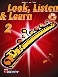 Look Listen and Learn 2 - Flute published by de Haske (Book/Online Audio)